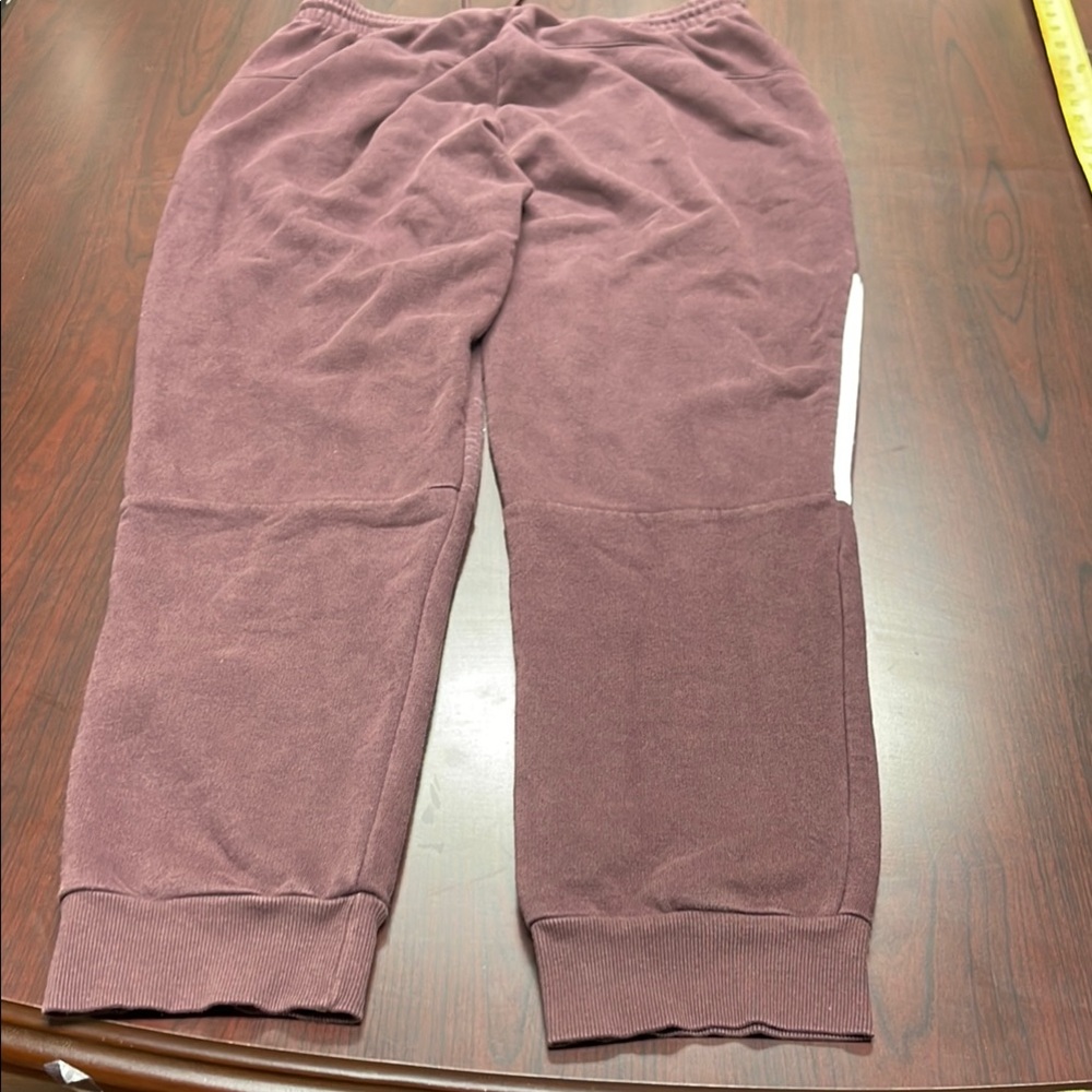 Adidas Kids Maroon Jogger Pants